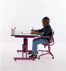 Mona ensemble bureau chaise école ergonomique enfants