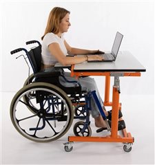 Gaïa - bureau scolaire PMR pour fauteuils roulants